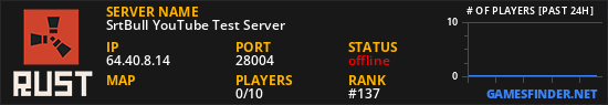SrtBull YouTube Test Server