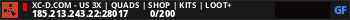 XC-D.com - US 3X | Quads | Shop | Kits | Loot+