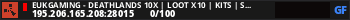 EUKGaming - Deathlands 10x | Loot x10 | Kits | Skinbox | 06/02/