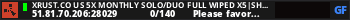 XRUST.CO US 5X MONTHLY SOLO/DUO Full Wiped x5|Shop|Kits|Skins|T