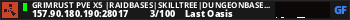 GrimRust PVE x5 |RaidBases|Skilltree|DungeonBases|Loot+|KITS|TP