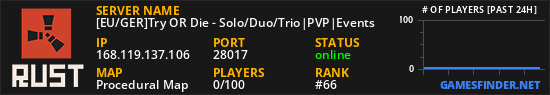[EU/GER]Try OR Die - Solo/Duo/Trio|PVP|Events
